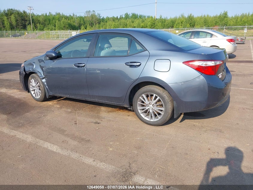 Vin: 2t1burhe8ec211381, lot: 3050598, toyota corolla le 20143