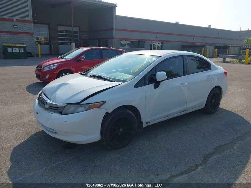 Vin: 2hgfb2f49ch060998, lot: 3050602, honda civic lx 20122
