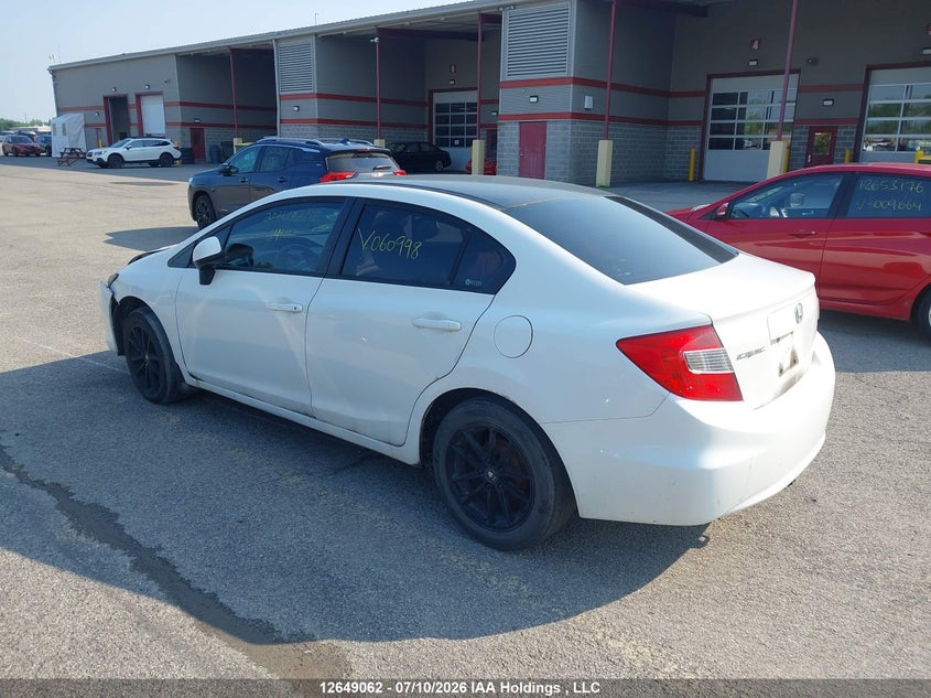 Vin: 2hgfb2f49ch060998, lot: 3050602, honda civic lx 20123