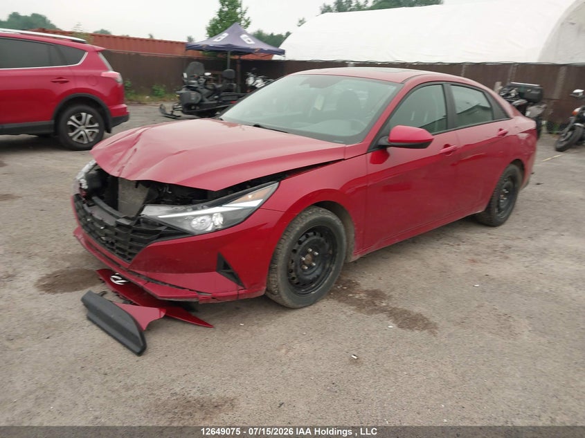 Vin: kmhlm4ag5nu334539, lot: 3050615, hyundai elantra 20222