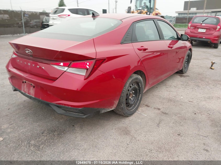Vin: kmhlm4ag5nu334539, lot: 3050615, hyundai elantra 20224