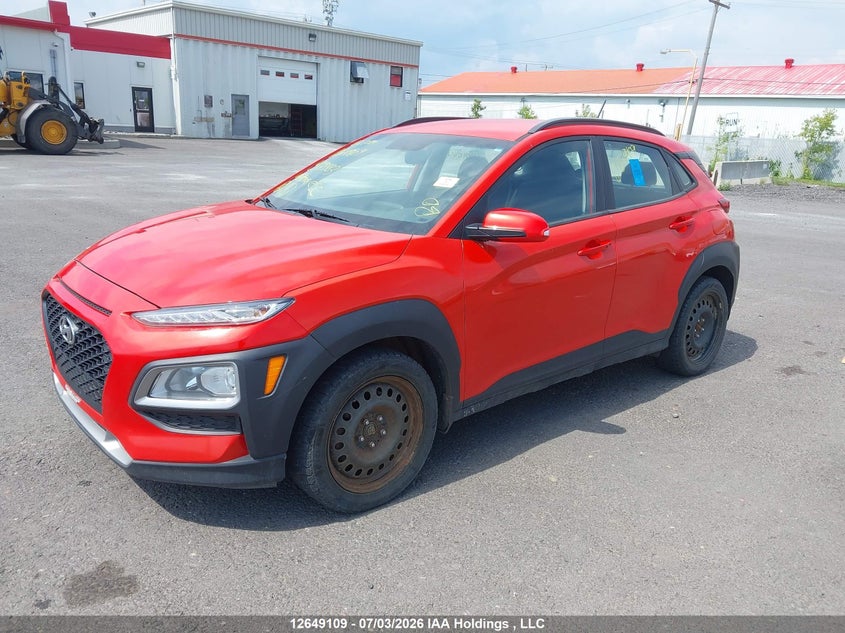 Vin: km8k2caaxlu398483, lot: 3050649, hyundai kona sel 20202