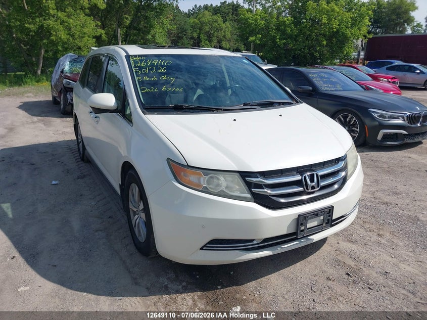 2015 Honda Odyssey VIN: 5FNRL5H60FB501226 Lot: 12649110