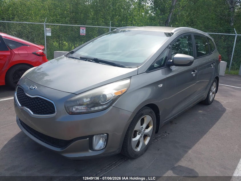 2015 Kia Rondo, Затопление, IAAI, VIN KNAHT8A30F7088546 — фото 2
