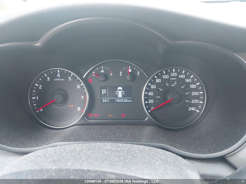 2015 KIA RONDO HATCHBACK 2.0L I-4 DI, DOHC, VVT, 164HP