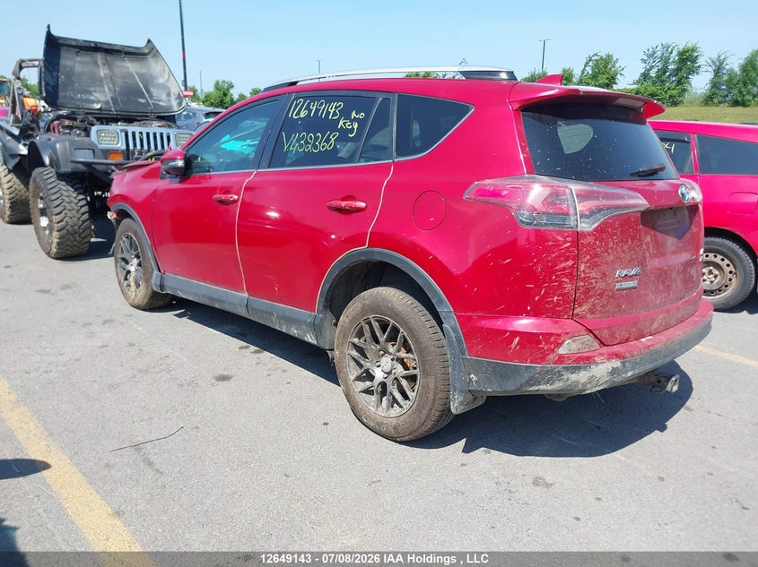 Vin: 2t3bfrev4gw432368, lot: 3050684, toyota rav4 le 20163