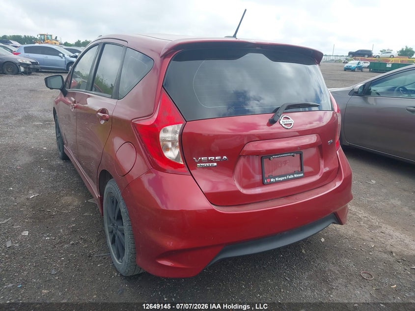 Vin: 3n1ce2cp4jl370233, lot: 3050686, nissan versa note s/sr/sv 20183