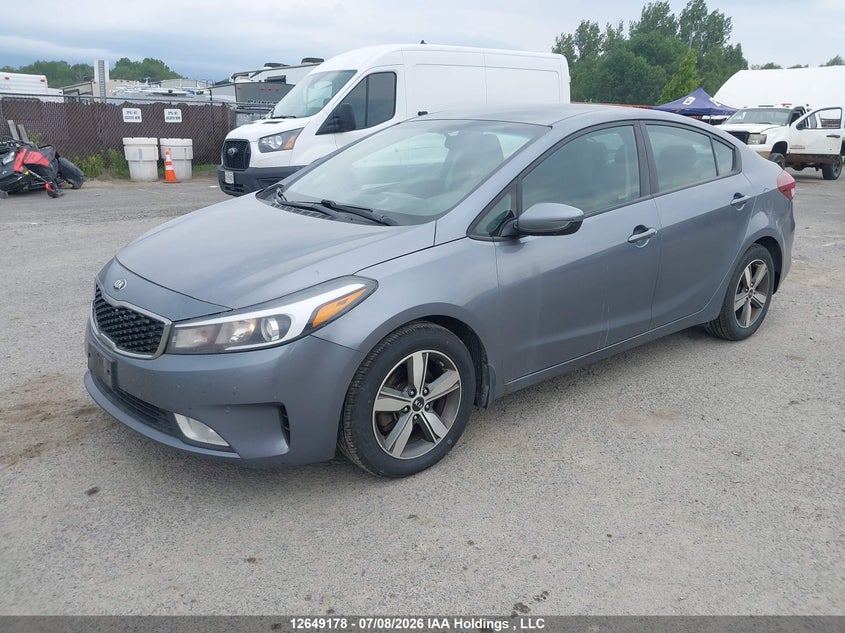 2018 Kia Forte, Front, IAAI, VIN 3KPFL4A71JE252322 — photo 2