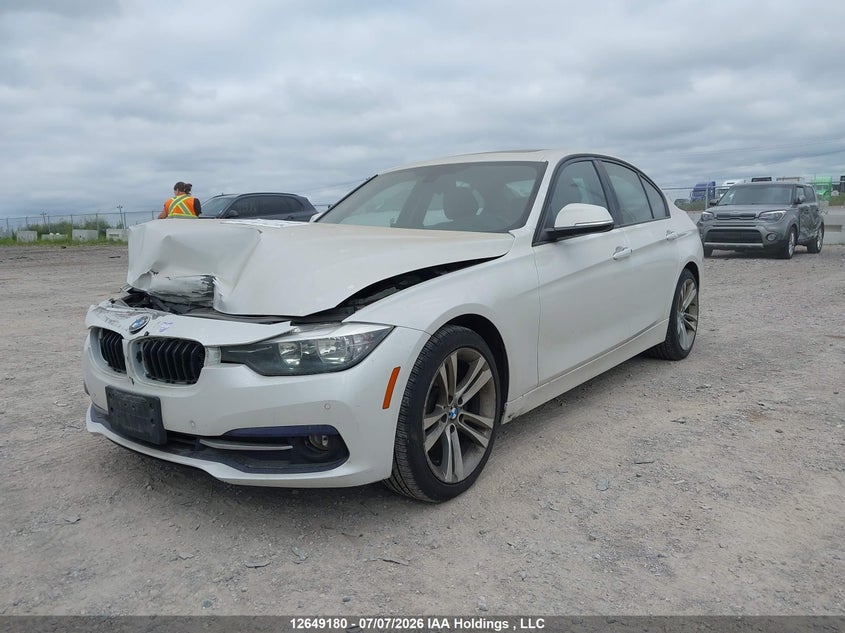 Vin: wba8a3c5xgk688478, lot: 3050721, bmw 320 xi 20162