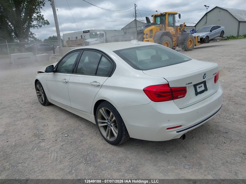 Vin: wba8a3c5xgk688478, lot: 3050721, bmw 320 xi 20163