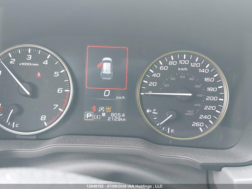 2026 SUBARU XV HATCHBACK 2.5L H-4 DI, DOHC, VVT, 180HP