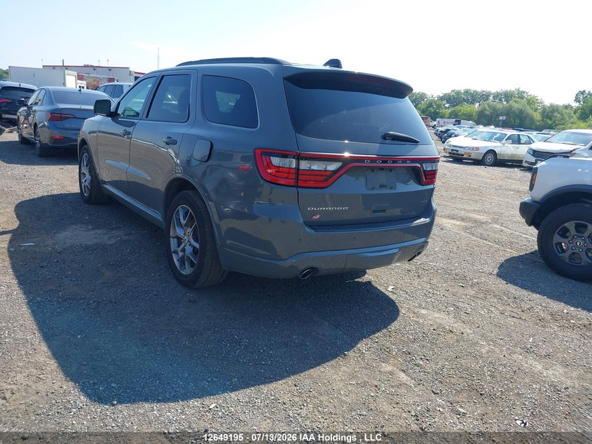 Vin: 1c4sdjct8tc180162, lot: 3050736, dodge durango r/t 20263