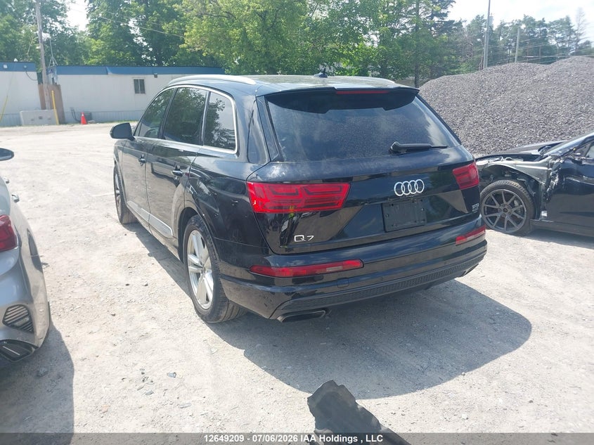 Vin: wa1waaf71hd000556, lot: 3050751, audi q7 3.0t technik 20173
