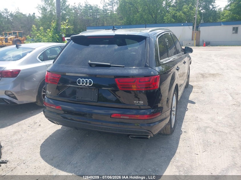Vin: wa1waaf71hd000556, lot: 3050751, audi q7 3.0t technik 20174