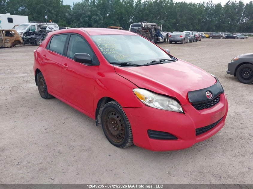 Vin: 2t1ku4ee5bc644983, lot: 3050778, toyota matrix 2011 img_1