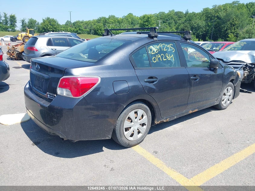 Vin: jf1gjaa64cg019284, lot: 3050788, subaru impreza 20124