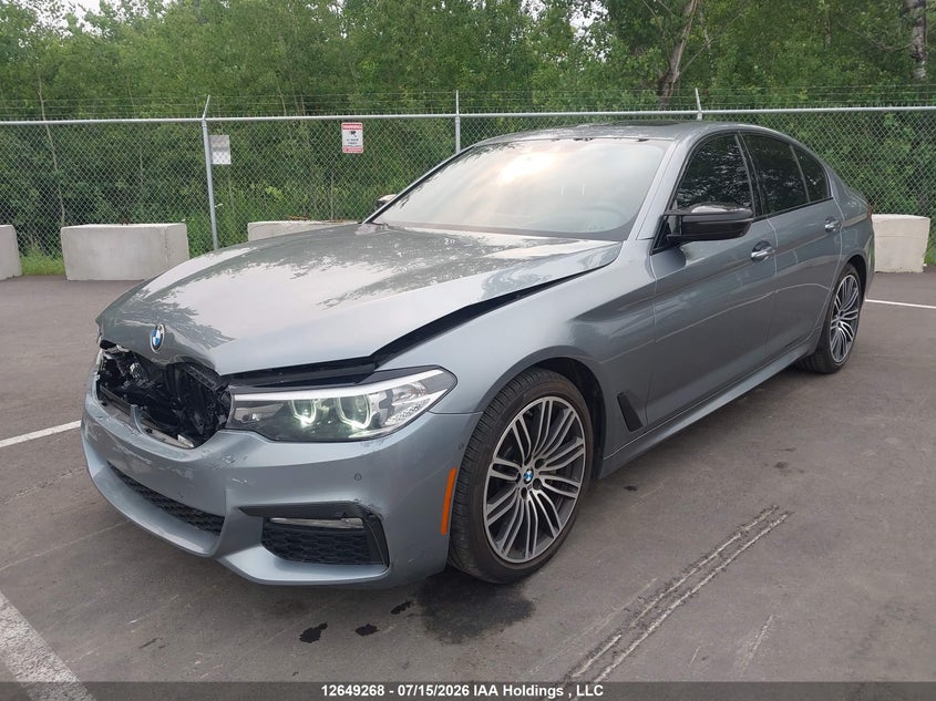 Vin: wbaja7c50jwc75738, lot: 3050811, bmw 530i xdrive 20182