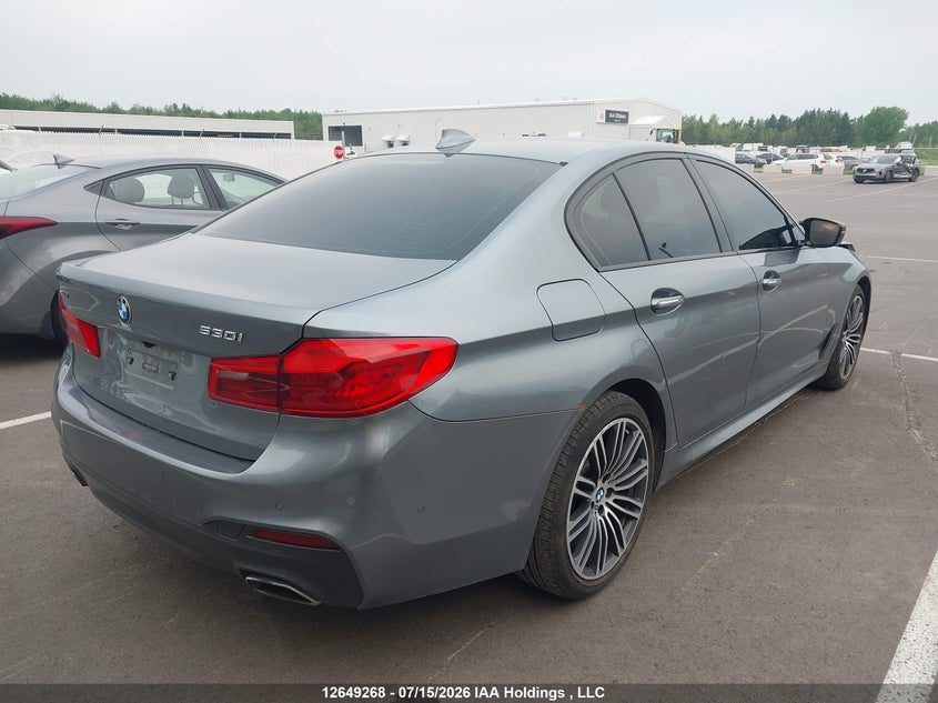 Vin: wbaja7c50jwc75738, lot: 3050811, bmw 530i xdrive 20184