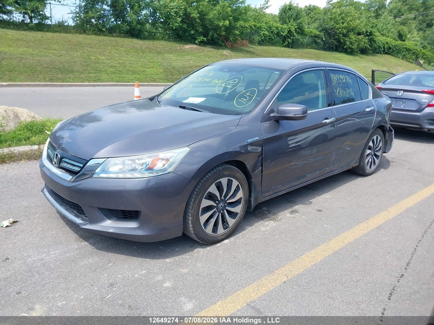 2015 Honda Accord, Удар сзади, IAAI, VIN 1HGCR6F76FA800204 — фото 2