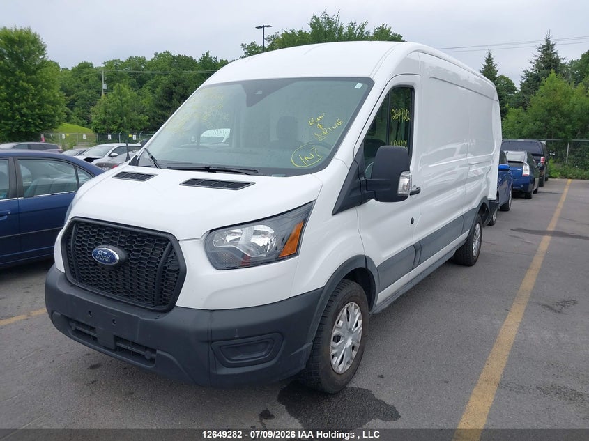 2024 Ford Transit, Rear, IAAI, VIN 1FTBR1C85RKB68823 — photo 2
