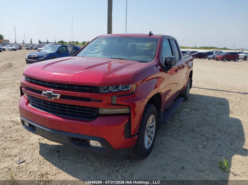 2019 Chevrolet Silverado, Right Side, IAAI, VIN 1GCRYEED8KZ351598 — photo 2
