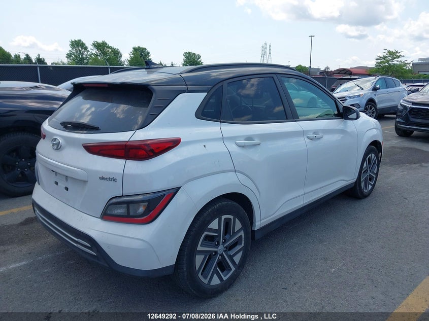 Vin: km8k23ag5pu179845, lot: 3050836, hyundai kona se 20234