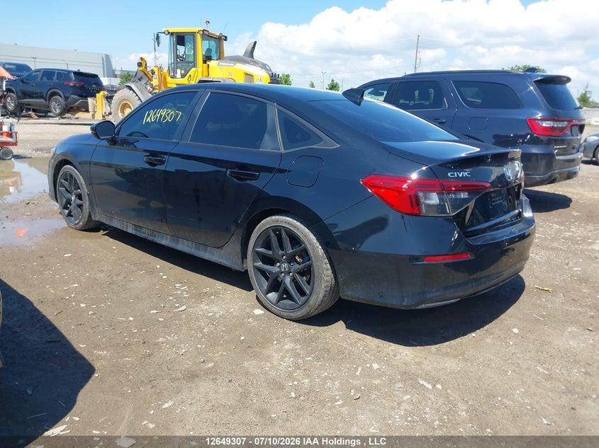 Vin: 2hgfe2f58rh113375, lot: 3050851, honda civic 20243
