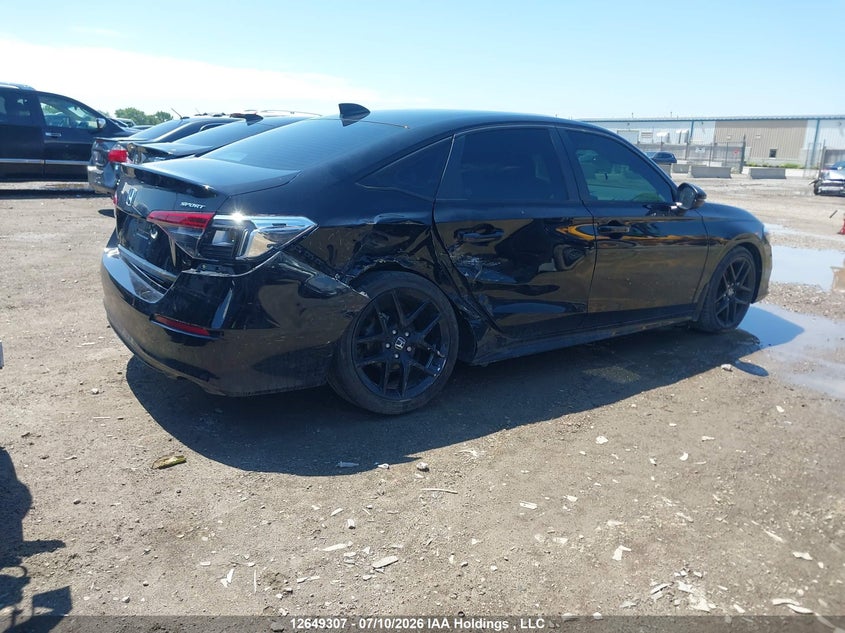 Vin: 2hgfe2f58rh113375, lot: 3050851, honda civic 20244