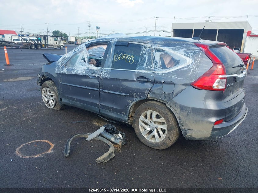 Vin: 2hkrm4h79fh105765, lot: 3050859, honda cr-v exl 20153