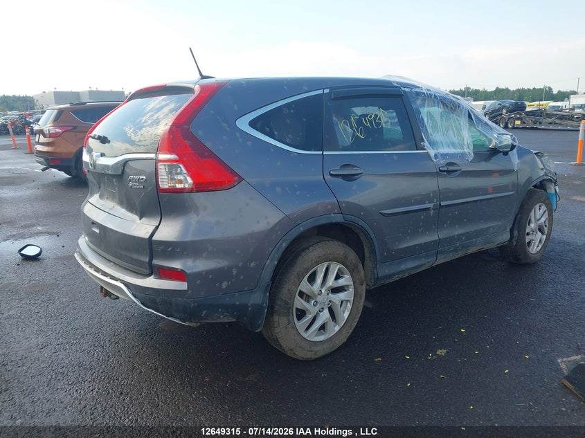 Vin: 2hkrm4h79fh105765, lot: 3050859, honda cr-v exl 20154