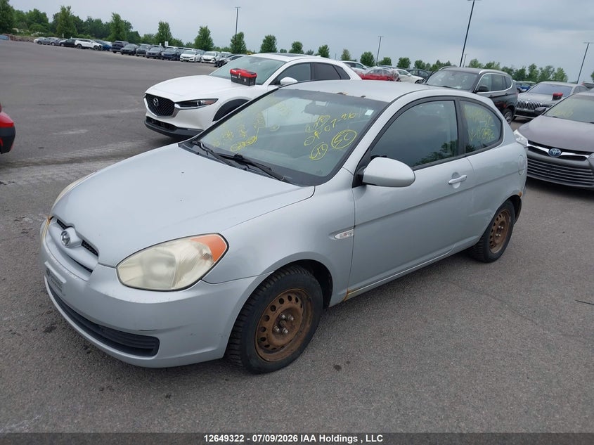 2009 Hyundai Accent, Угон, IAAI, VIN KMHCN35C79U142852 — фото 2