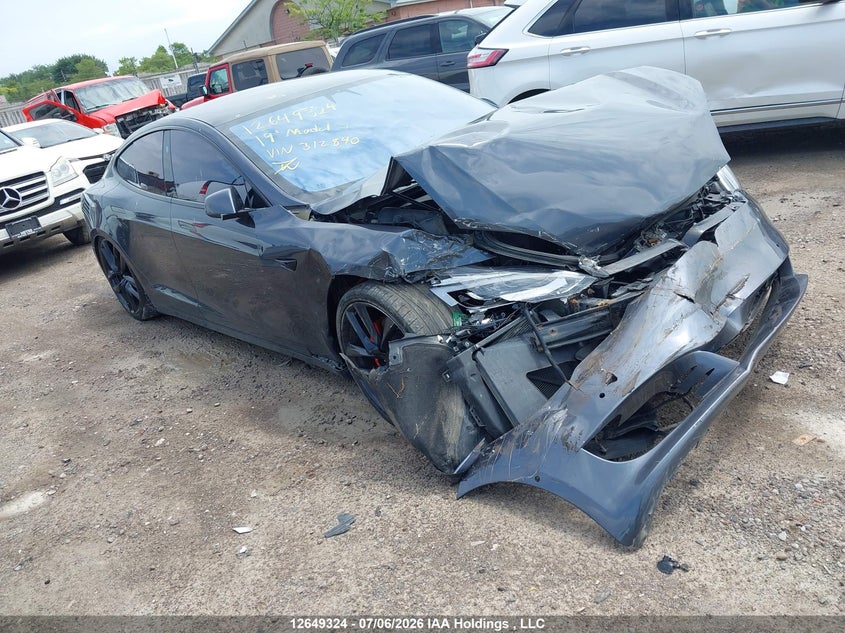 Vin: 5yjsa1e48kf312840, lot: 3050868, tesla model s 2019 img_1