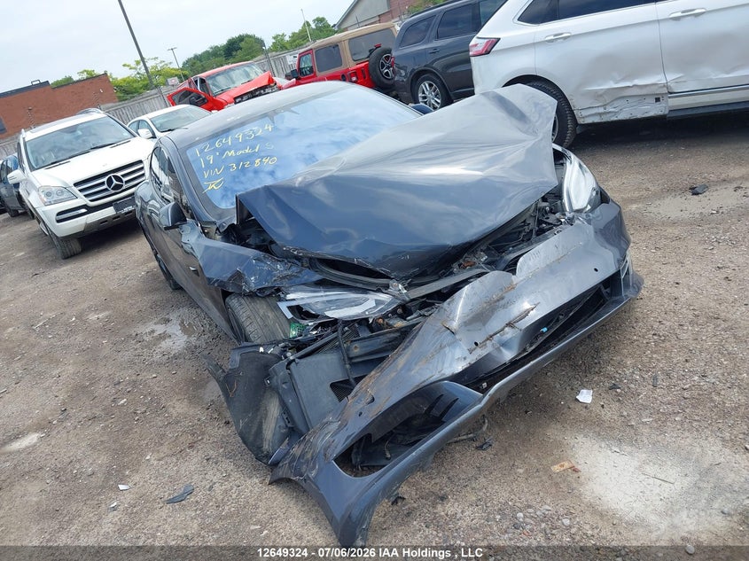 2019 TESLA MODEL S HATCHBACK ELECTRIC