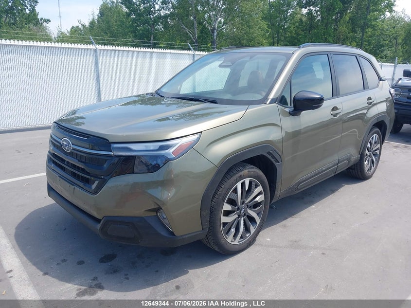 Vin: jf2sldtc4sh485472, lot: 3050888, subaru forester touring 20252