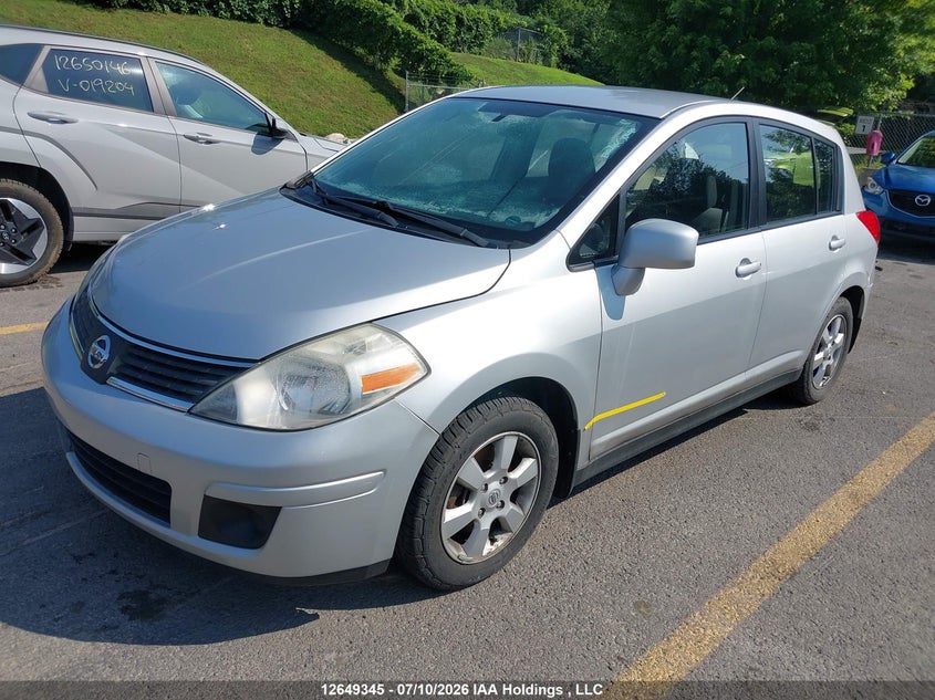 2009 Nissan Versa, Water, IAAI, VIN 3N1BC13EX9L460962 — photo 2