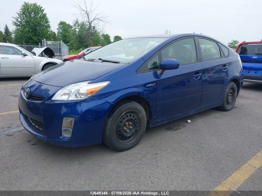 Vin: jtdkn3du5a1134460, lot: 3050893, toyota prius ii 20102