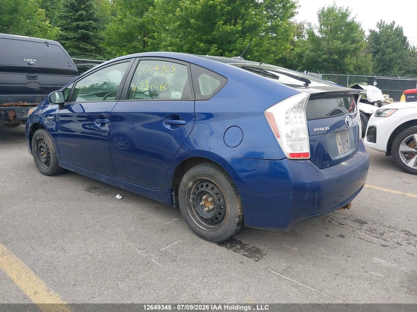 Vin: jtdkn3du5a1134460, lot: 3050893, toyota prius ii 20103