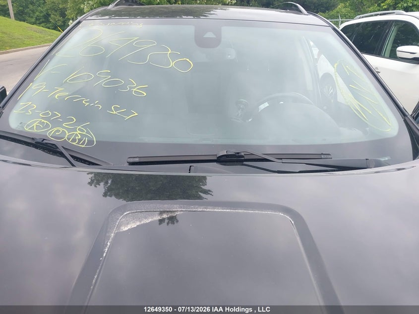 2019 GMC Terrain Slt VIN: 3GKALVEX4KL109036 Lot: 12649350