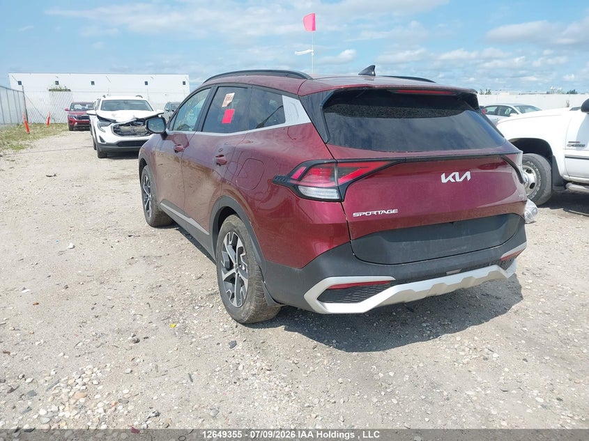 Vin: kndpvcaf6p7184706, lot: 3050902, kia sportage ex 20233