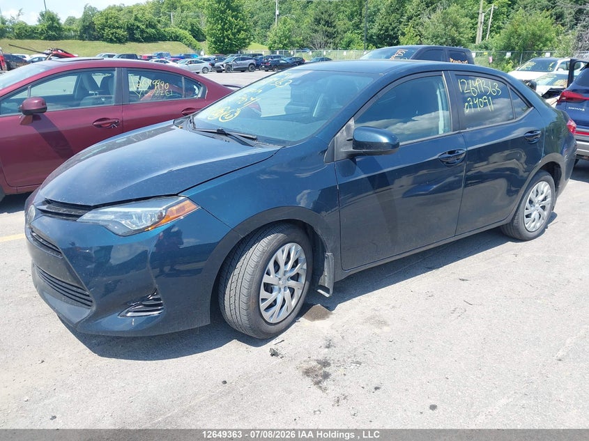 2018 Toyota Corolla, Затопление, IAAI, VIN 2T1BURHE0JC074091 — фото 2