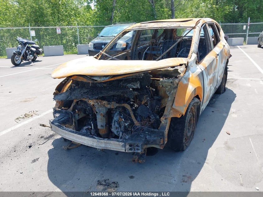 2018 Honda Cr-V Ex, Total Burn, IAAI, VIN 2HKRW2H57JH133764 — photo 2