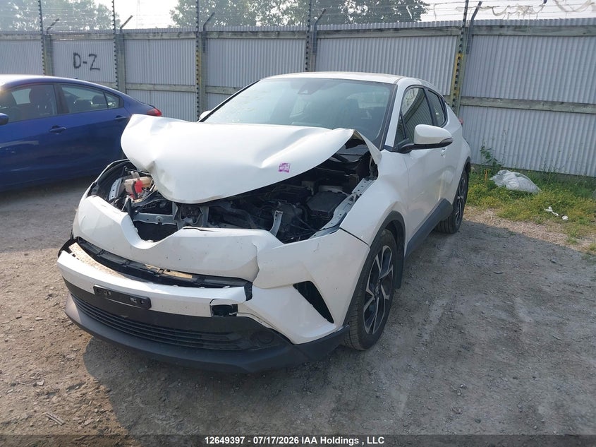 2019 Toyota C-Hr Xle/Le/Limited, Удар спереди, IAAI, VIN JTNKHMBX6K1035069 — фото 2