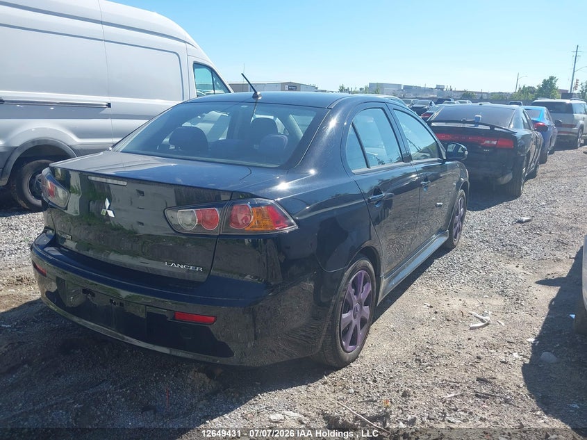 Vin: ja32u2fu7gu603287, lot: 3050996, mitsubishi lancer es/se ltd 20164