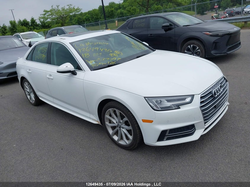 2018 AUDI A4 2.0T PROGRESSIV