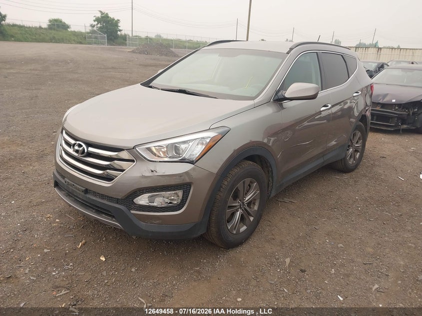 2015 Hyundai Santa Fe Sport 2.4 Base, Удар ззаду, IAAI, VIN 5XYZT3LB5FG241746 — фото 2