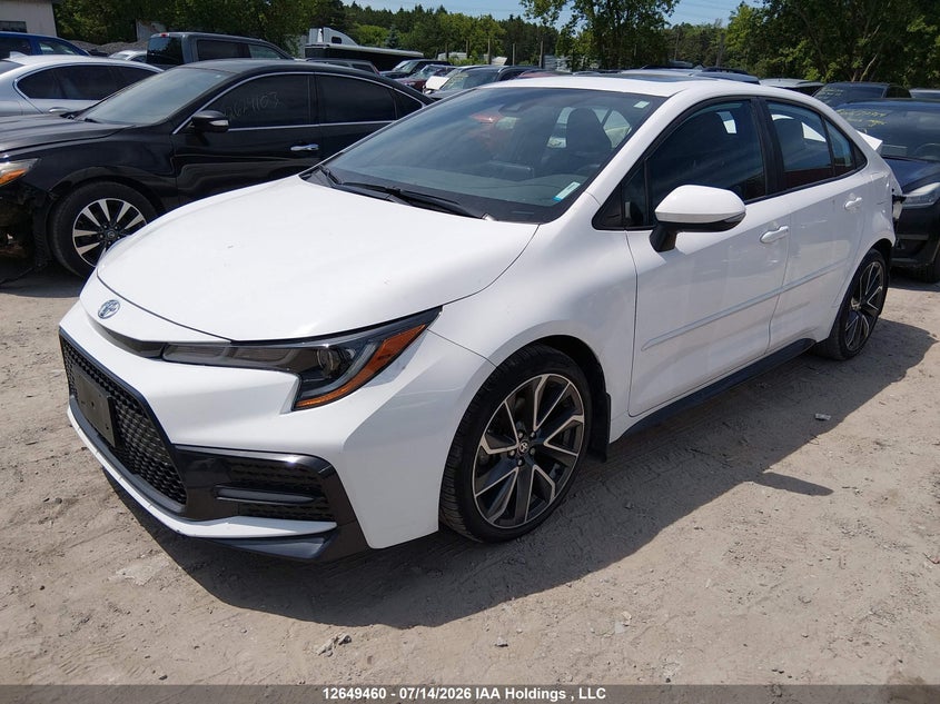 2022 Toyota Corolla, Rear, IAAI, VIN 5YFB4MBE0NP108872 — photo 2