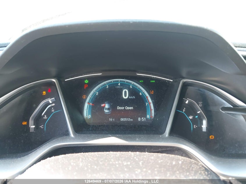 2017 HONDA CIVIC SEDAN 1.5L I-4 DI, DOHC, VVT, TURBO, 174HP