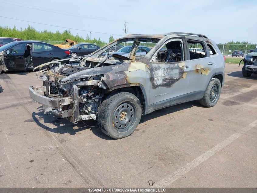 2014 Jeep Cherokee, Полностью сгорел, IAAI, VIN 1C4PJMCS3EW214985 — фото 2