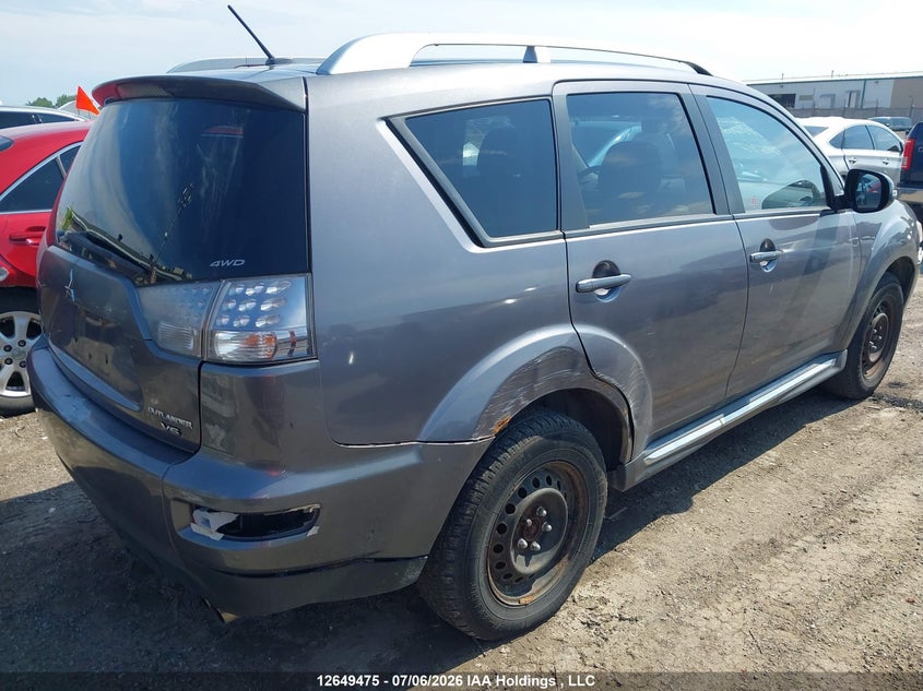 Vin: ja4jt5ax6az607547, lot: 3051041, mitsubishi outlander gt 20104