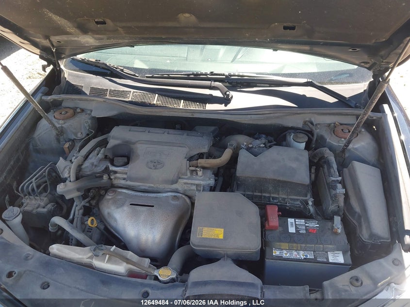 2014 TOYOTA CAMRY SEDAN 2.5L I-4 DOHC, VVT, 178HP